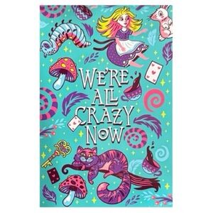 🆕 Alice in Wonderland Large 50”x78” Wall Tapestry